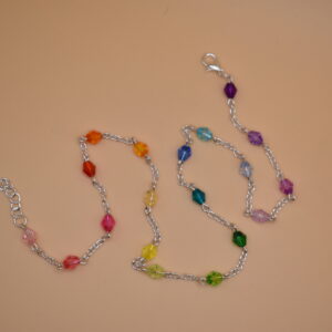 Silver Rainbow Necklace/Bracelet