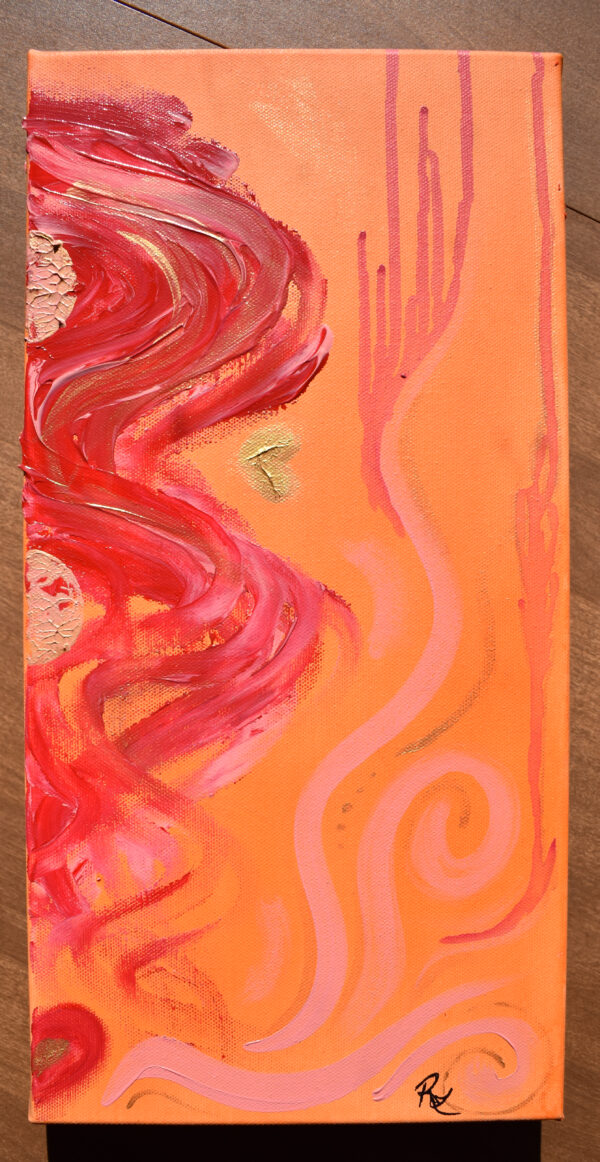 Two Piece Abstract Painting Set - Image 4
