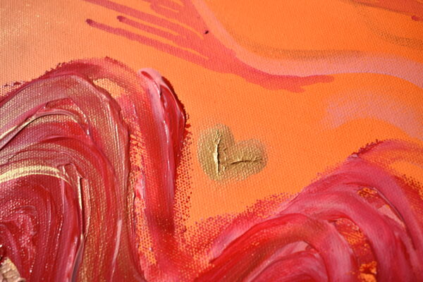 Two Piece Abstract Painting Set - Image 9