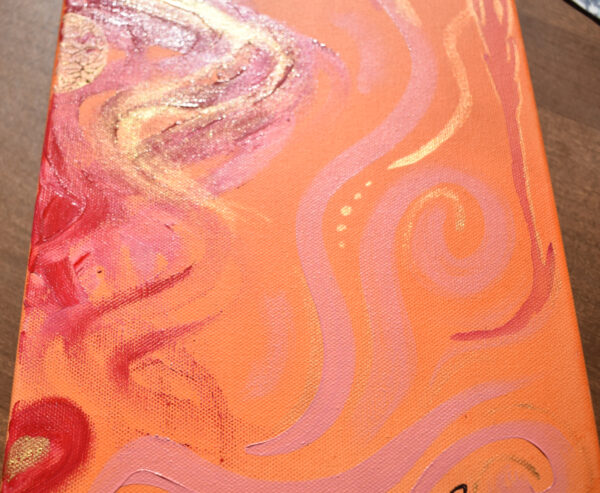 Two Piece Abstract Painting Set - Image 6