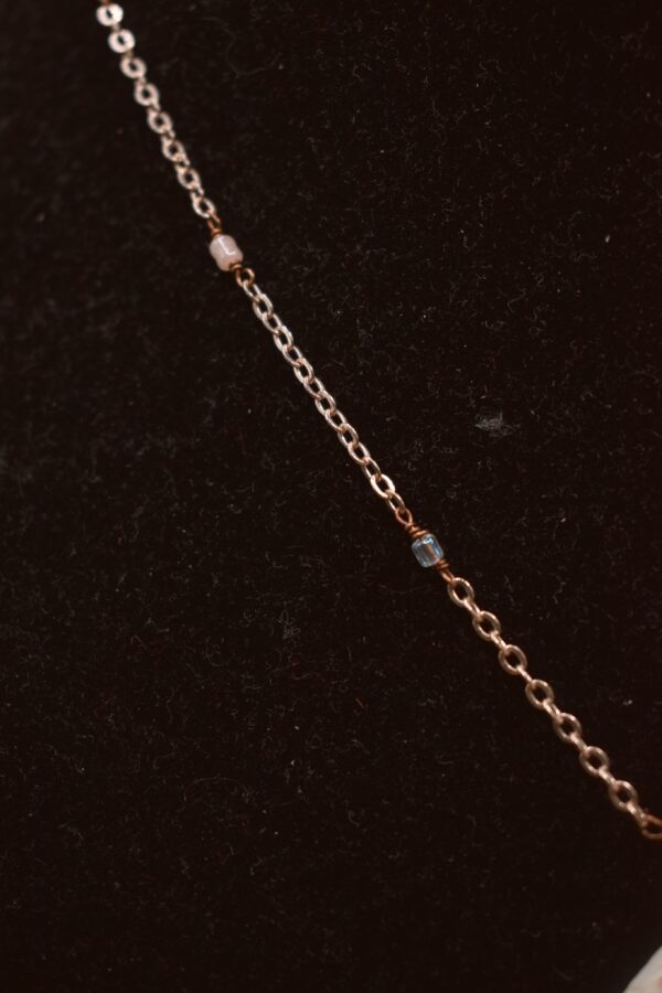 Rose Gold Seashell Necklace - Image 3