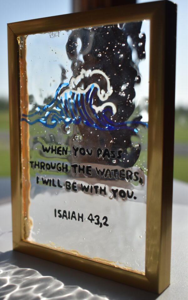 Isaiah 43:2 Stained Glass - Image 2