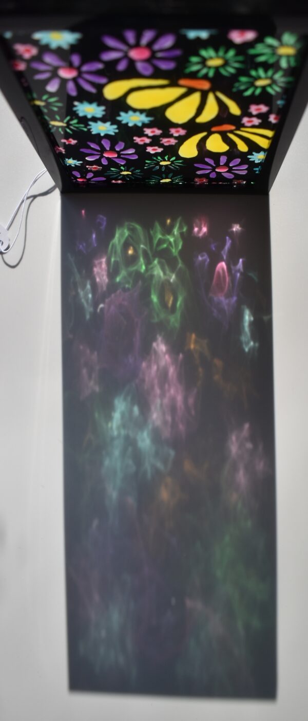 Dark Flower Blob Stained Glass - Image 6