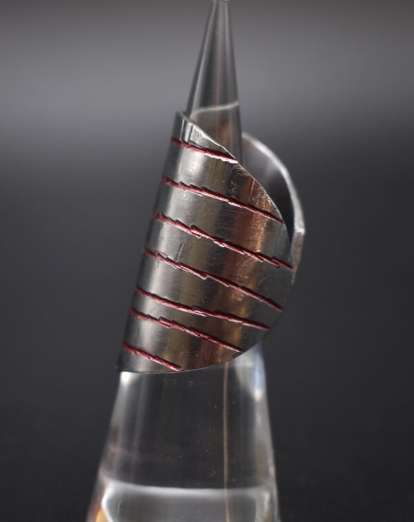 American Flag G>/\\/ Spoon Ring - Image 6