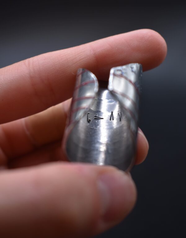 American Flag G>/\\/ Spoon Ring - Image 5