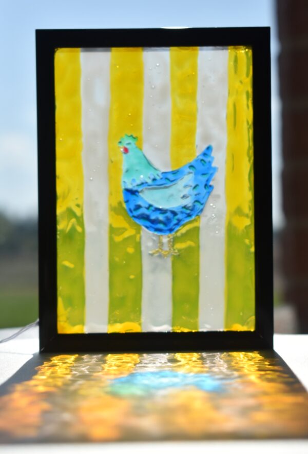 Chicken Stained Glass - Image 2