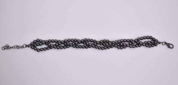 Twisted Black Pearl Bracelet - Image 2