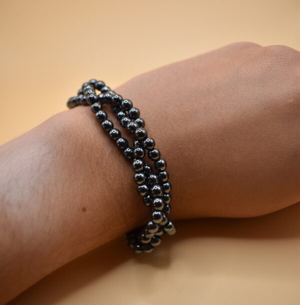 Twisted Black Pearl Bracelet - Image 5