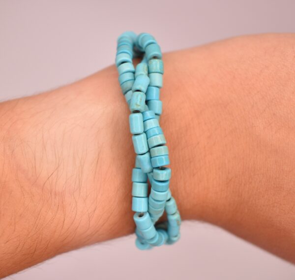 Braided Turquoise Bracelet - Image 2