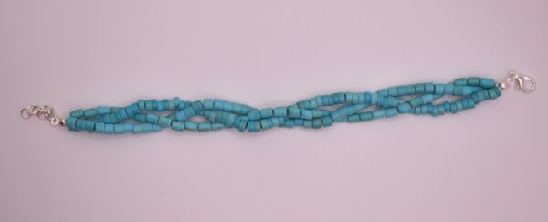Braided Turquoise Bracelet - Image 3