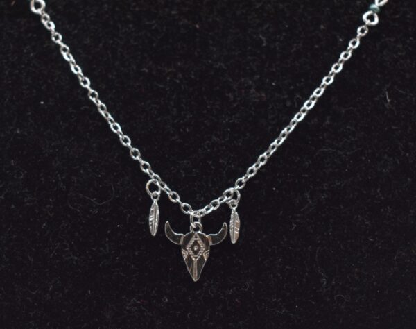 Feather Longhorn Necklace - Image 3