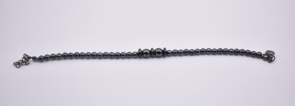 Single Strand Black Pearl Bracelet - Image 2