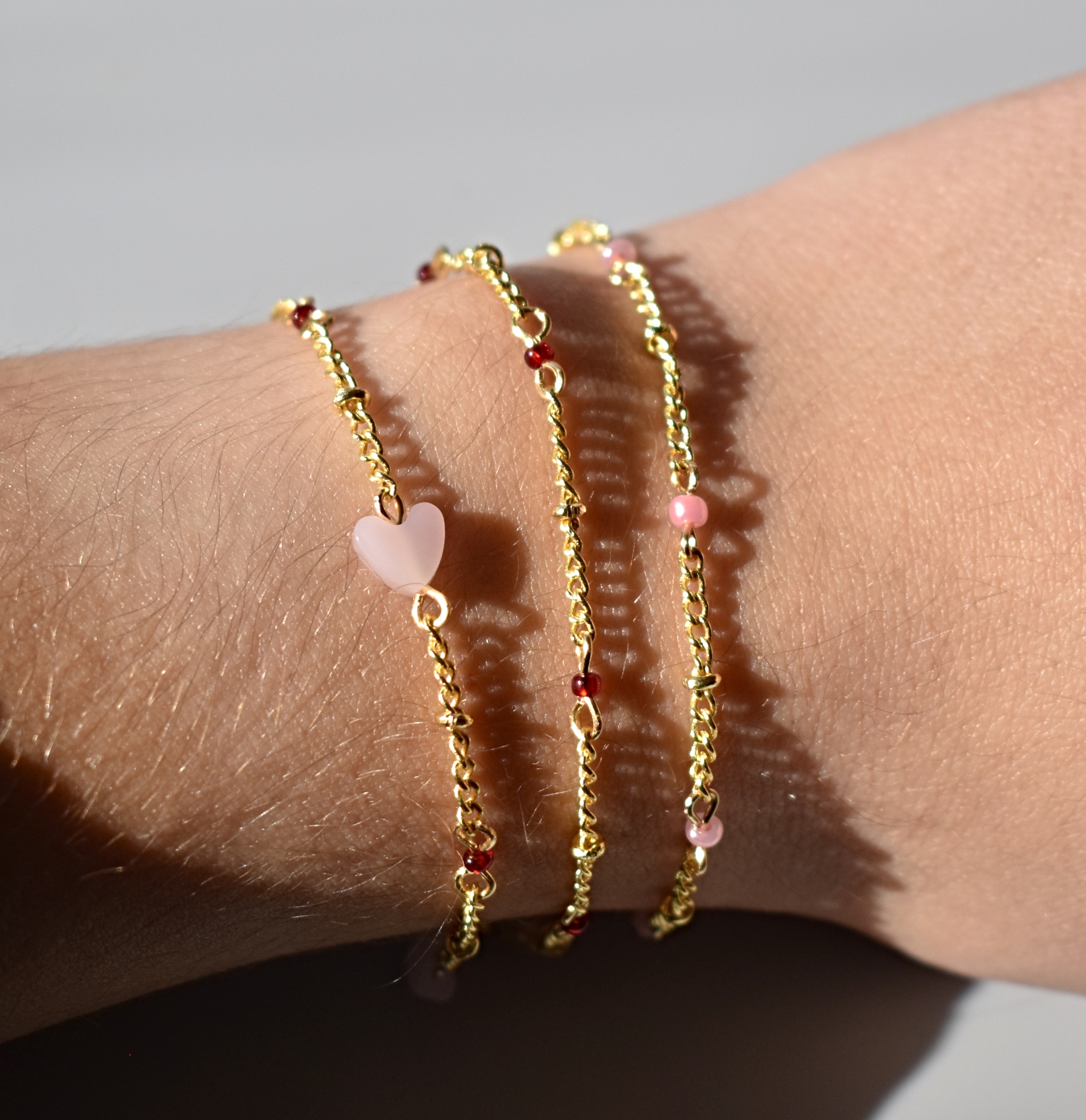 Valentines Bracelet Stack