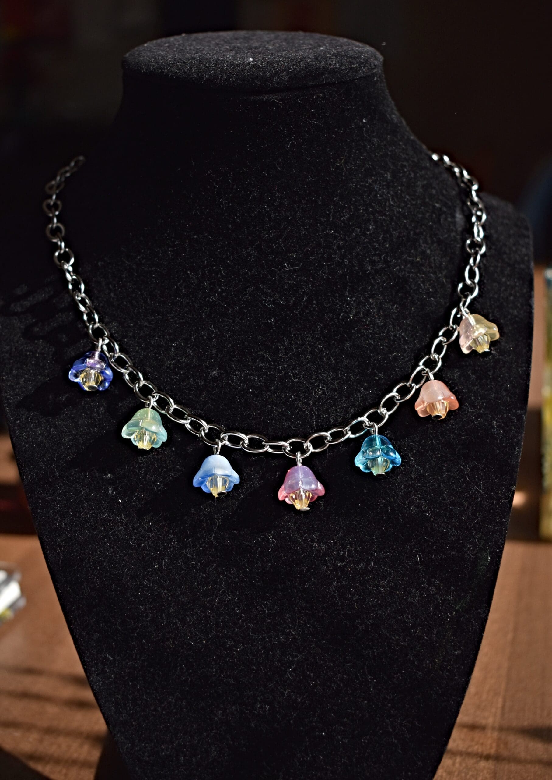 Flower Bead Necklace