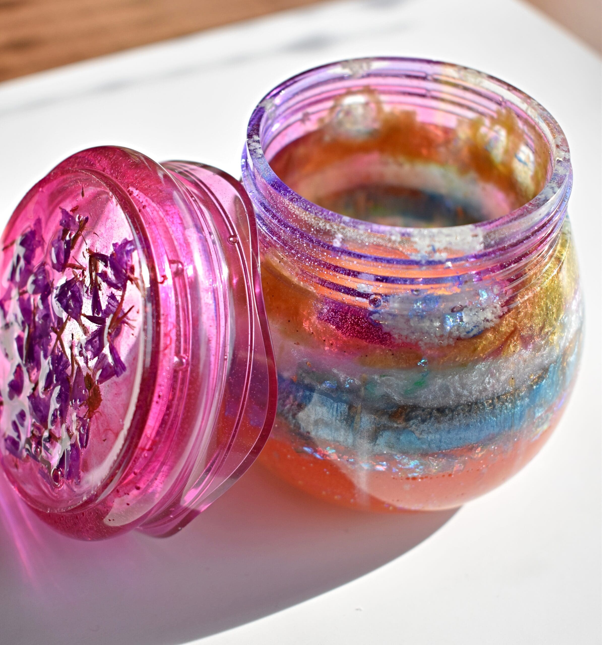 Scrap Resin Container