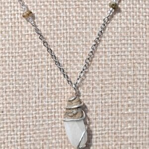 Beaded Stone Necklace